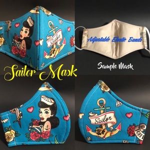 Sailor Adult Face Mask